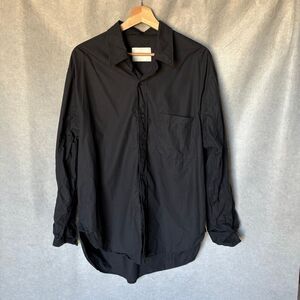 Citizens of Humanity Men’s Black Cotton Button Down Shirt size Large Classic